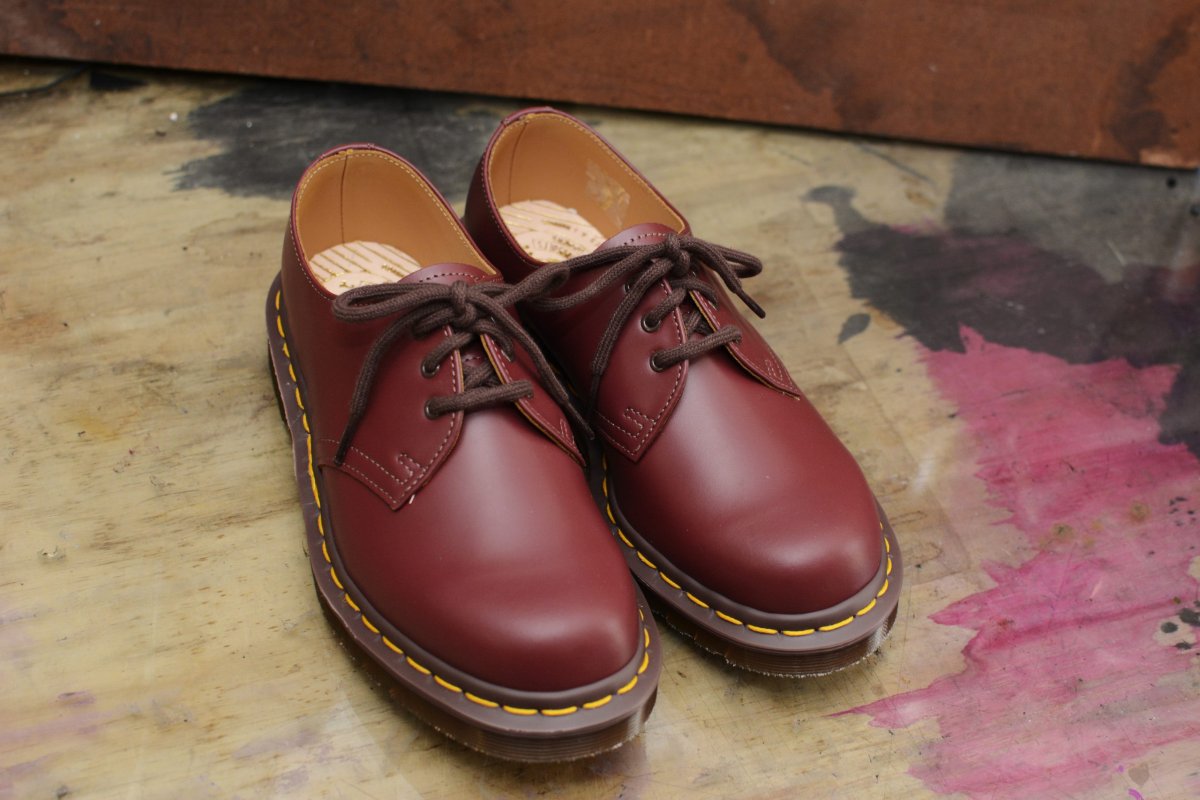 1461 Oxblood Quilon Made In England