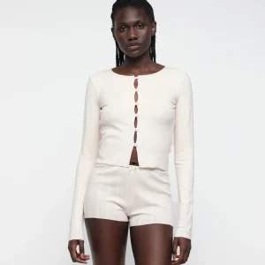 Pointelle Cardigan