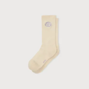 Core Butterfly Crew Rib Socks